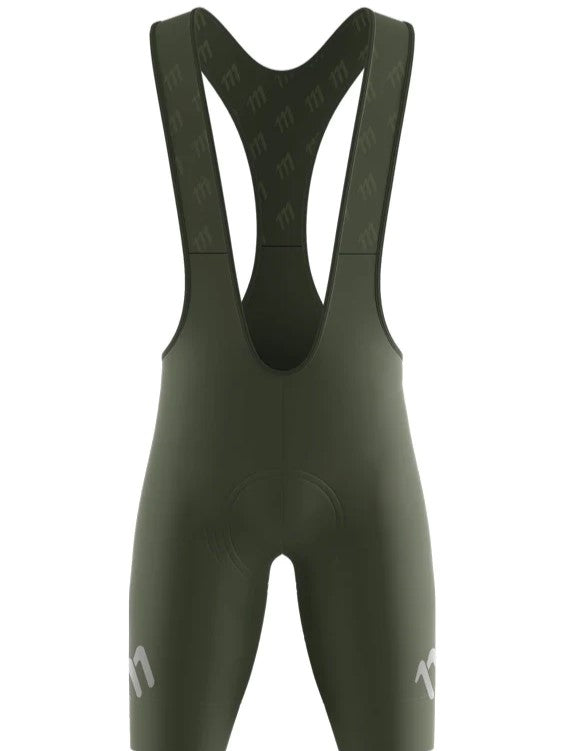 BIB SHORT SIN COSTURAS VERDE MUJER