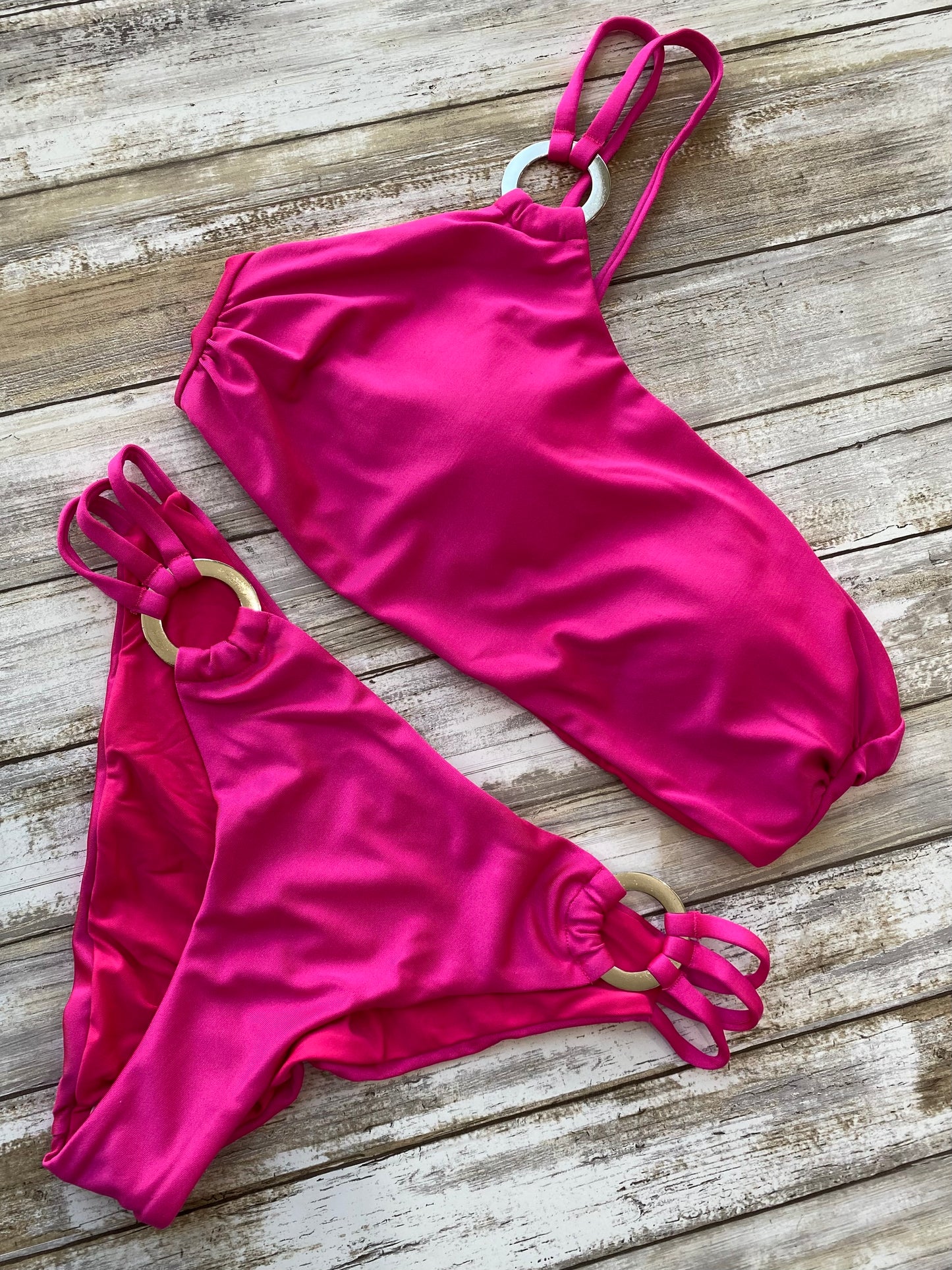 BIKINI FUCSIA 1 HOMBRO