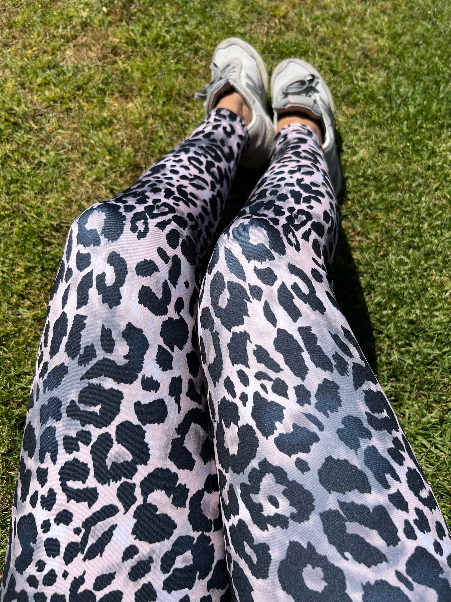 LEGGINS GREY LEOPARD