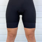 BIB SHORT CON COSTURAS NEGRO MUJER