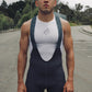 BIB SHORT SIN COSTURAS GRIS HOMBRE