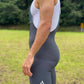 BIB SHORT SIN COSTURAS GRIS HOMBRE