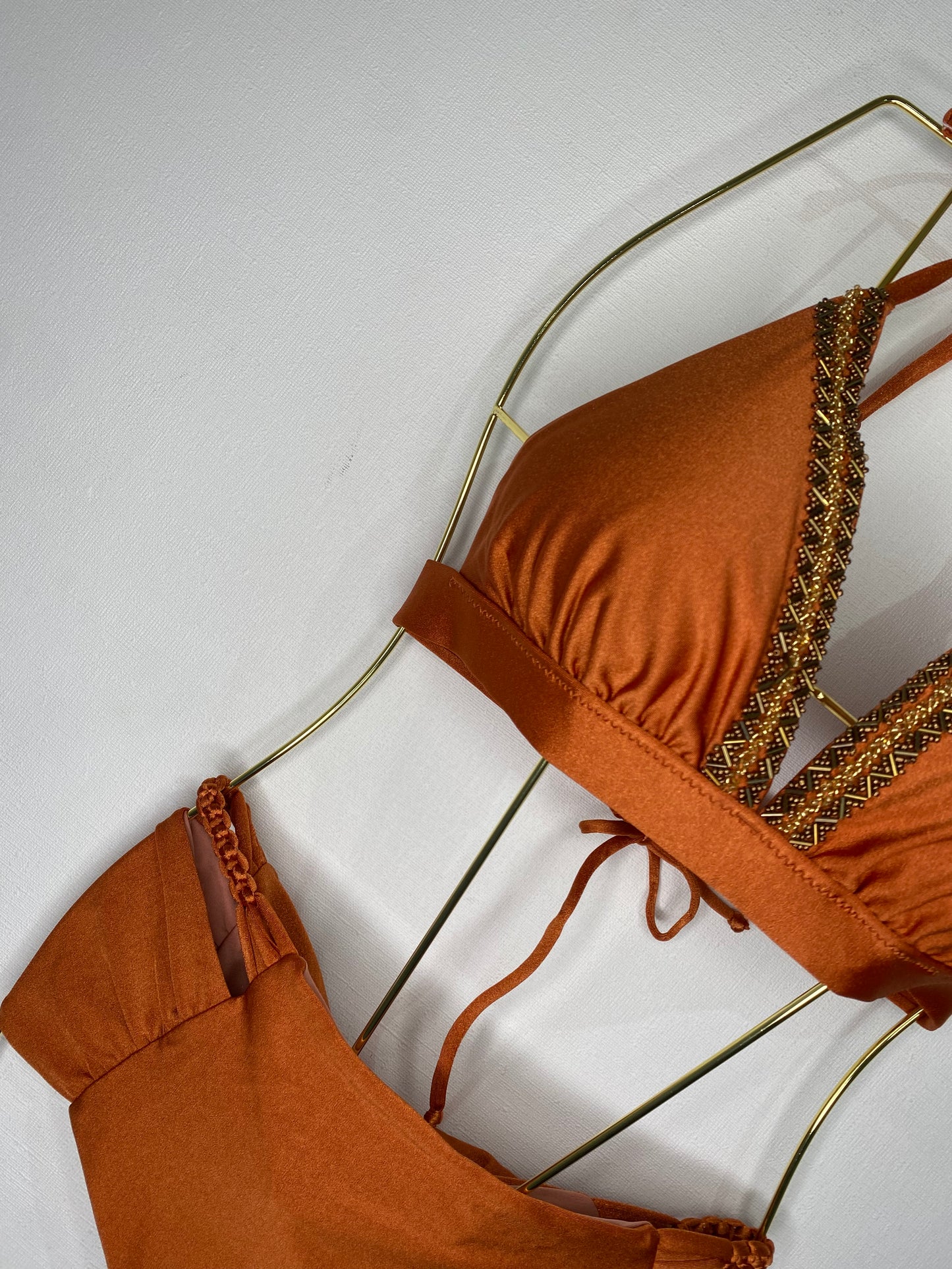 BIKINI TERRACOTA TIRO ALTO