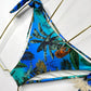 BIKINI AZUL ESTAMPADO