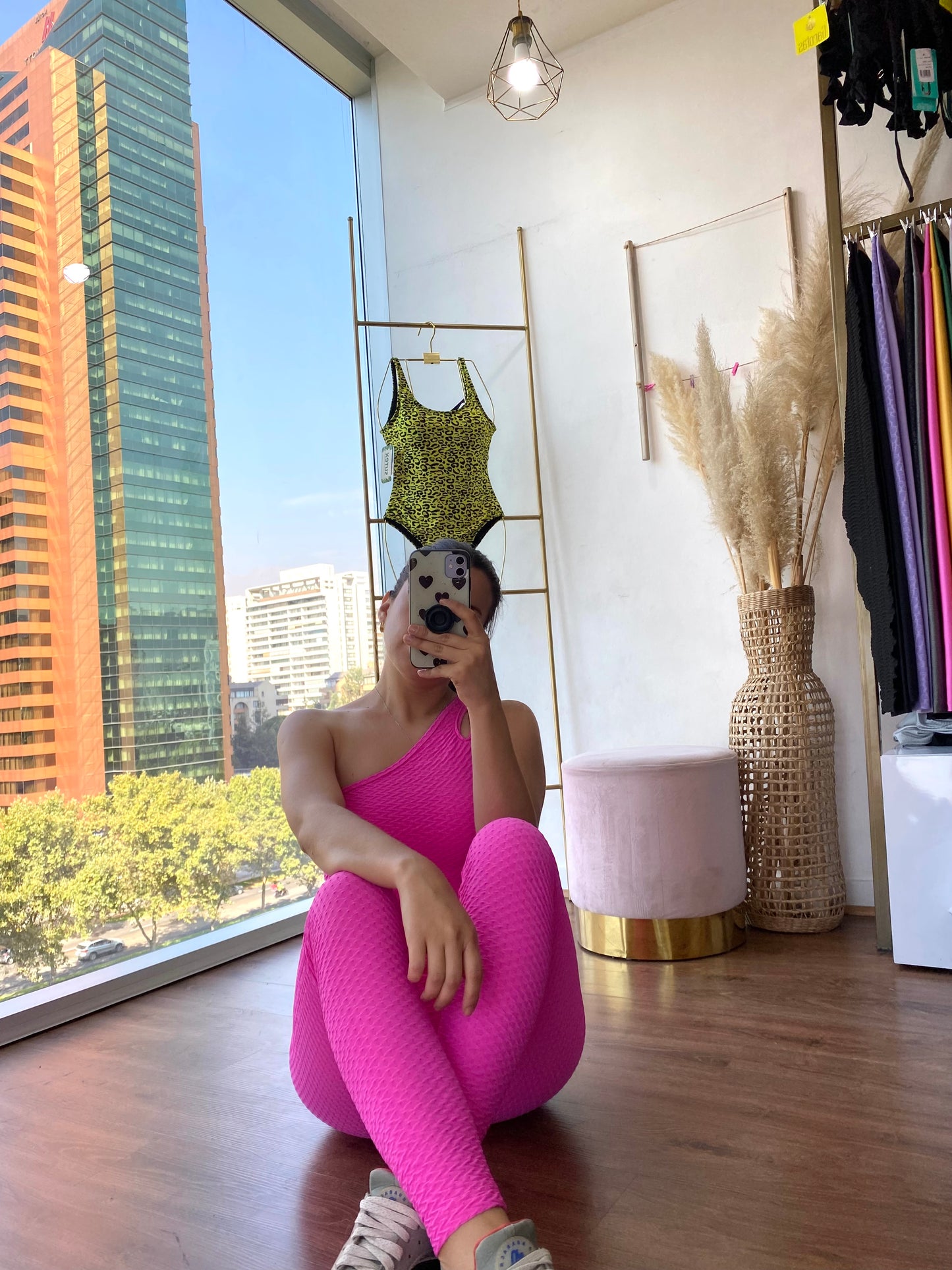LEGGINS ACCESS PINK (TEXTURIZADO)