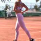 LEGGINS METALIZADOS ROSE