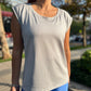 POLERA FEEL FREE LIGTH GREY