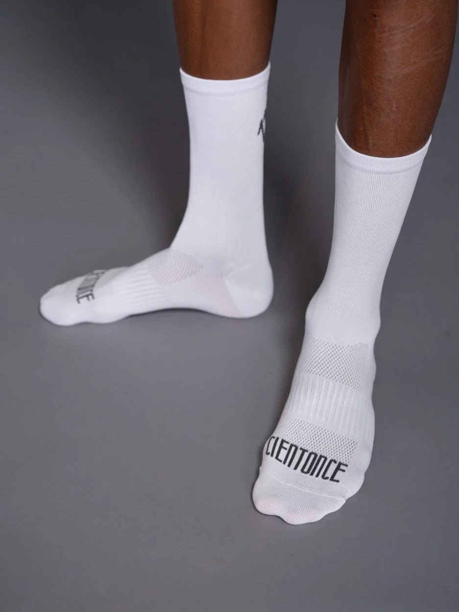 CALCETINES RACER BLANCO