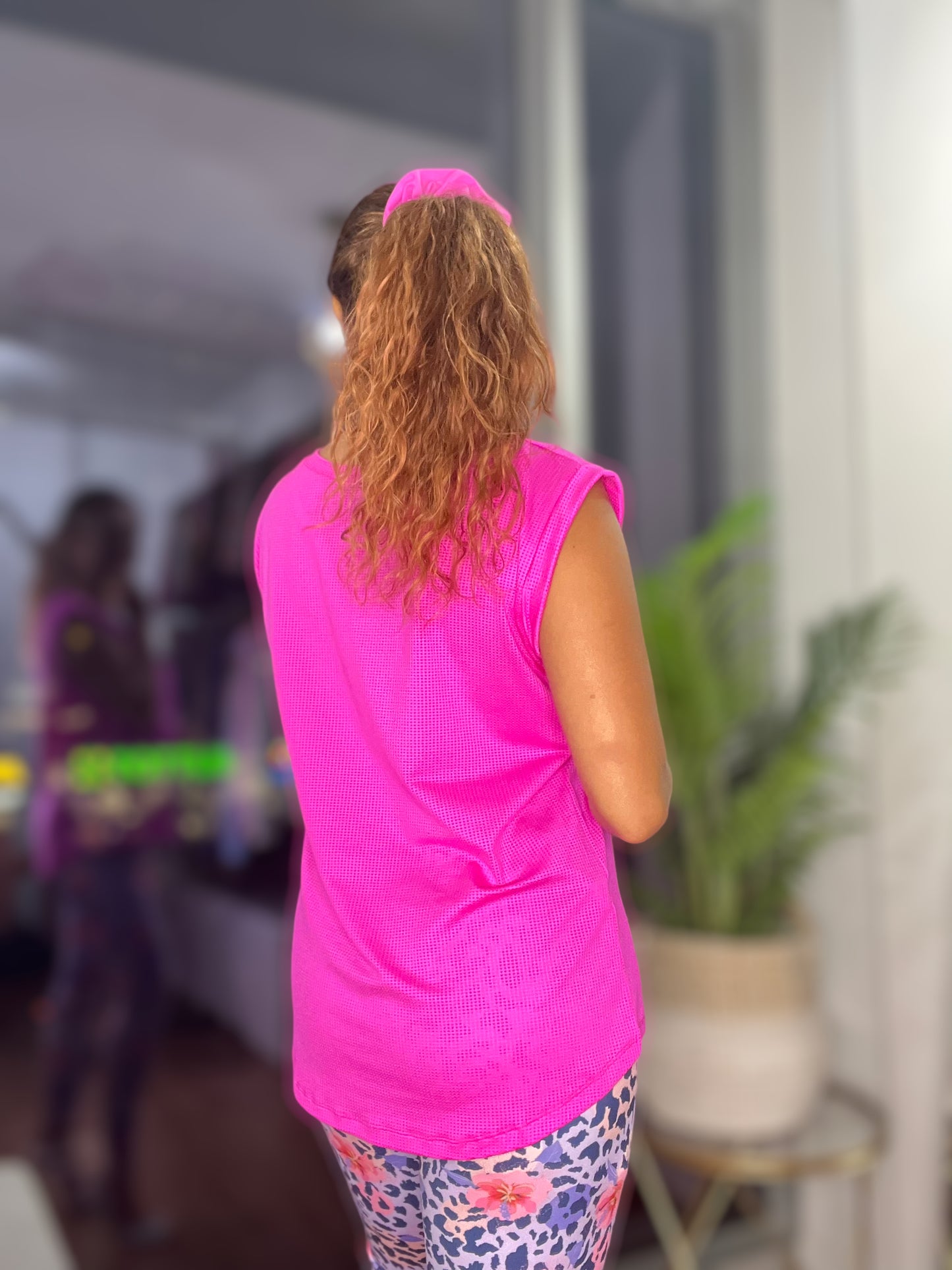 POLERA FEEL FREE FUCSIA