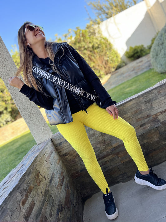 LEGGINS TANGLED SUN (TEXTURIZADO)